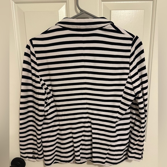 Banana Republic striped blazer size 8 - Picture 2 of 4